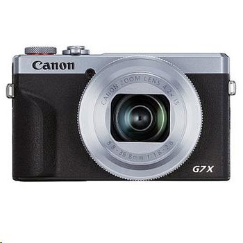 Canon PowerShot G7X Mark III strieborny (20,1Mp, 4,2 x Zoom, WiFi, 3")